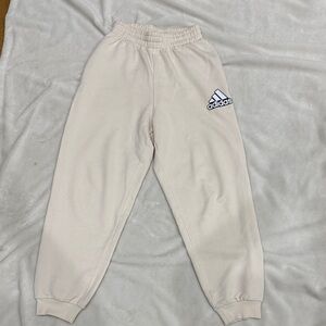 Adidas Women’s Off-White baggy sweatpants-size XS